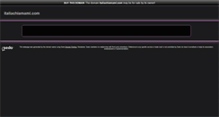 Desktop Screenshot of italiachiamami.com