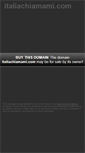Mobile Screenshot of italiachiamami.com